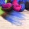 Learn to Spin Yarn - Beginner's Spinning Kit Includes Drop Spindle, Space Dyed Wool Roving and Printed Instructions with Video